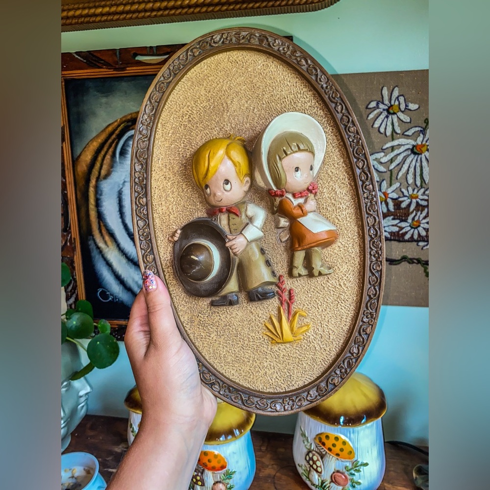 🤠 Vintage 1981 Burwood Cowgirl & Cowboy